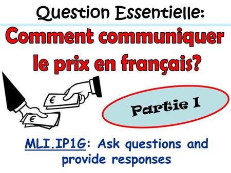 MLI.IP1G: Ask questions and provide responses
