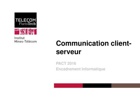 Communication client-serveur
