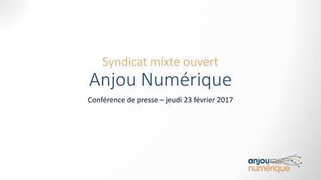 Syndicat mixte ouvert Anjou Numérique