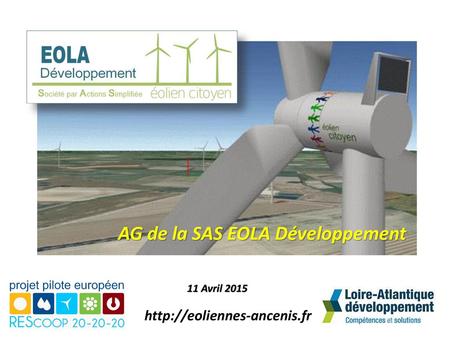 AG de la SAS EOLA Développement