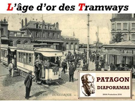 Tramway: Chemin de fer établi sur la voie publique (rue ou route) au moyen de rails sans saillie.