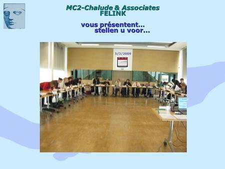 MC2-Chalude & Associates FELINK vous présentent… stellen u voor... 5/3/2009.