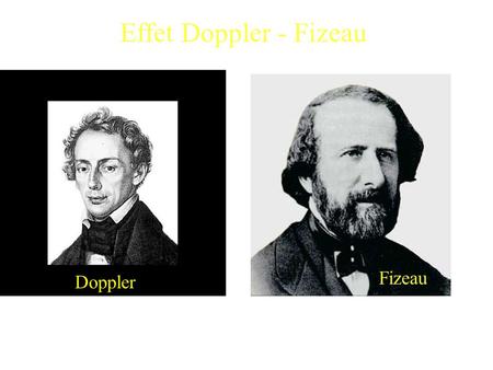 Effet Doppler - Fizeau Fizeau Doppler.