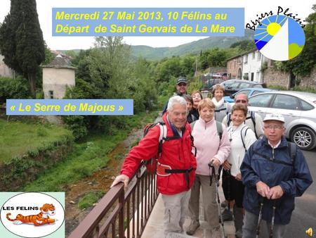 Mercredi 27 Mai 2013, 10 Félins au Départ  de Saint Gervais de La Mare