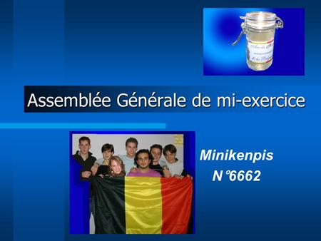 Assemblée Générale de mi-exercice Minikenpis N°6662.
