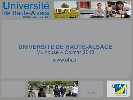UNIVERSITE DE HAUTE-ALSACE