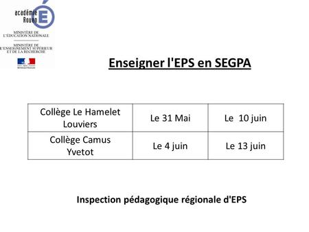 Enseigner l'EPS en SEGPA