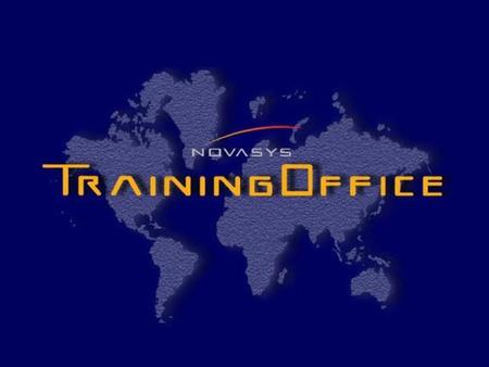 Environnement dapprentissage TrainingOffice est un environnement qui couvre le cycle complet de la formation : –Identification des besoins de formation;