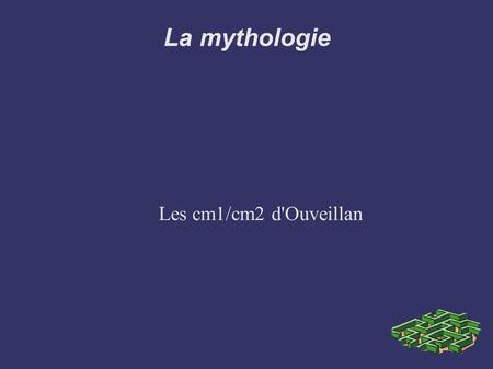 La mythologie Les cm1/cm2 d'Ouveillan.
