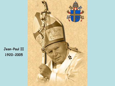 Jean-Paul II 1920-2005. Le samedi 2 avril 2005, les foules s’assemblaient place saint Pierre alors que Jean-Paul II se confiait à la miséricorde divine…