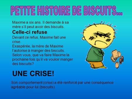 PETITE HISTOIRE DE BISCUITS...