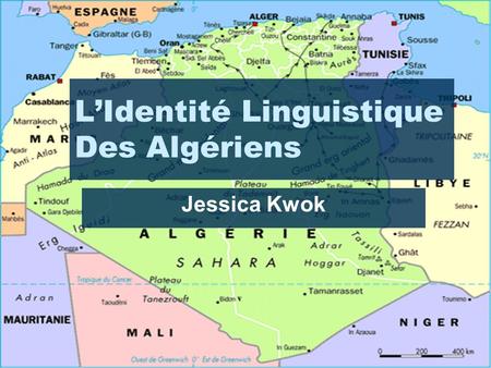 L’Identité Linguistique Des Algériens