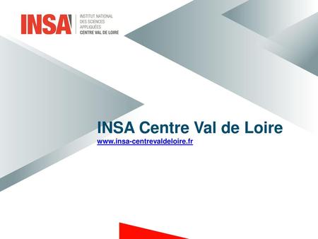 INSA Centre Val de Loire