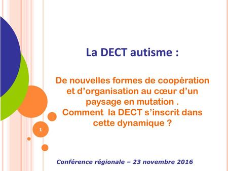 DECT autisme IDF -23 novembre 2016