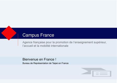 Bienvenue en France ! Bureau de Représentation de Taipei en France.