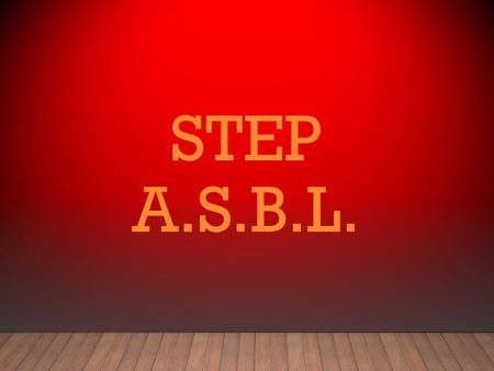 STEP A.S.B.L..