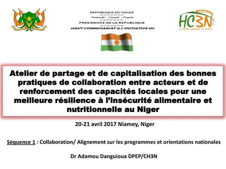 Dr Adamou Danguioua DPEP/CH3N