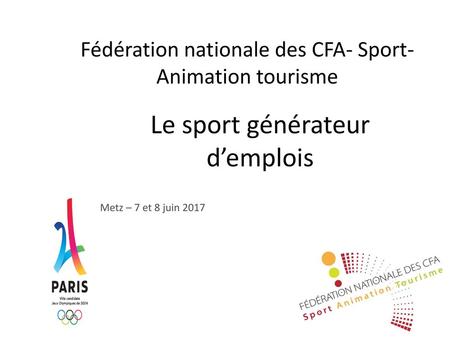 Fédération nationale des CFA- Sport-Animation tourisme