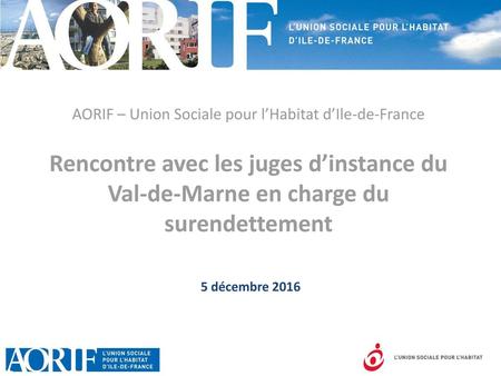 AORIF – Union Sociale pour l’Habitat d’Ile-de-France
