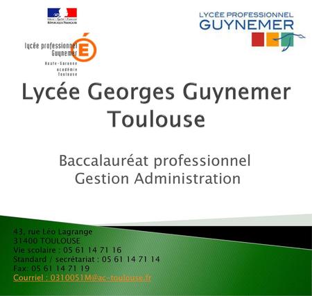 Lycée Georges Guynemer Toulouse