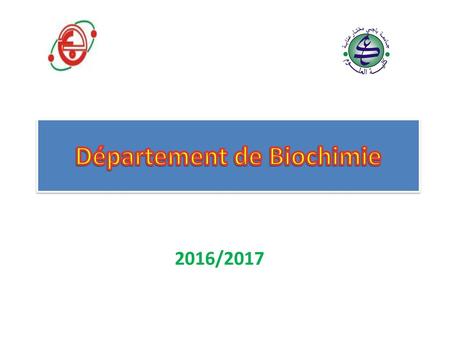 Département de Biochimie