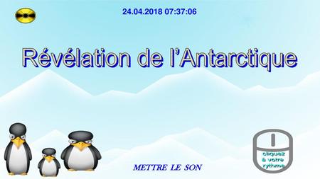 Révélation de l’Antarctique