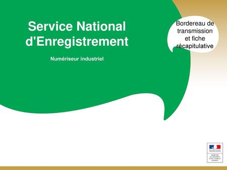 Service National d'Enregistrement