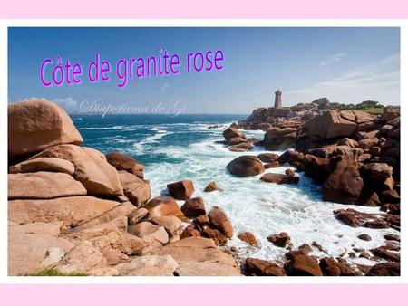 Côte de granite rose Diaporama de Gi.