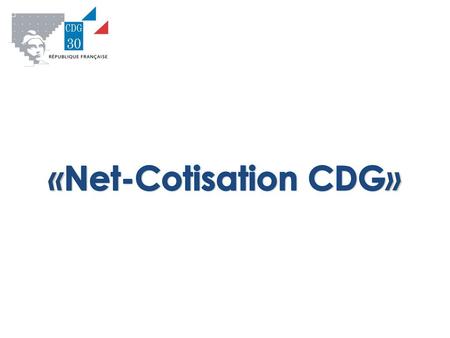 «Net-Cotisation CDG».