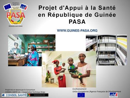 Projet d'Appui à la Santé en République de Guinée PASA