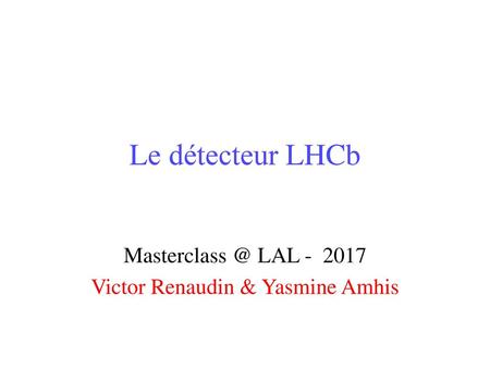 LAL Victor Renaudin & Yasmine Amhis