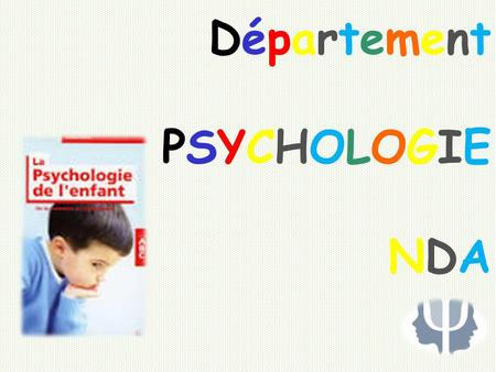 Département PSYCHOLOGIE NDA