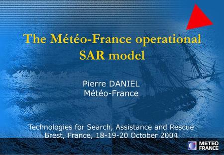 The Météo-France operational SAR model