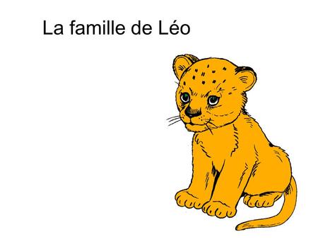 La famille de Léo.