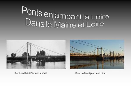 Ponts enjambant la Loire