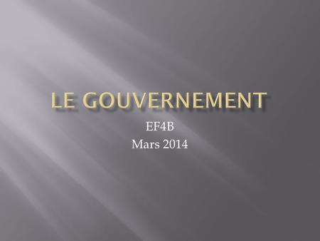 EF4B Mars 2014.  La majorité des représentants sont élus (Les citoyens votent pour le candidat qu’ils veulent ).  Dans la ville (gouvernement municipal)