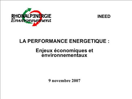 rencontre de la performance