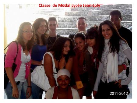 Classe de Modal Lycée Jean-Joly