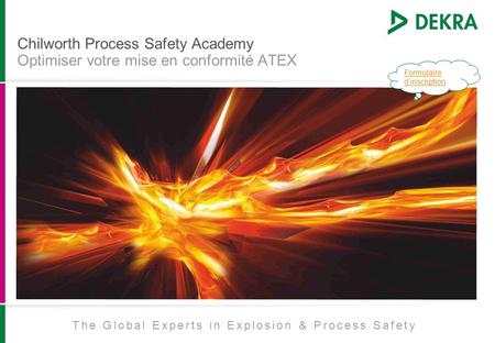 The Global Experts in Explosion & Process Safety