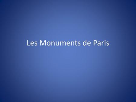 Les Monuments de Paris. Le Centre Pompidou.