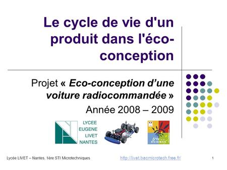 Le cycle de vie d'un produit dans l'éco-conception