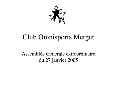 Club Omnisports Merger