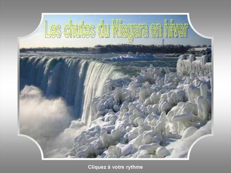 Les chutes du Niagara en hiver
