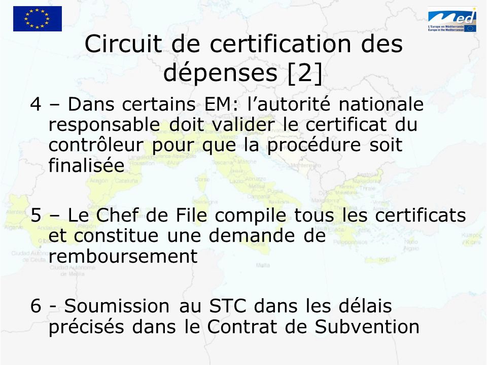 Circuit de certification des dépenses [2]
