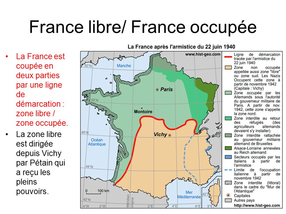 France libre/ France occupée