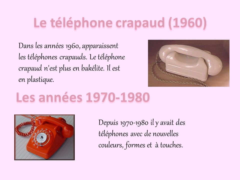Le téléphone crapaud (1960)
