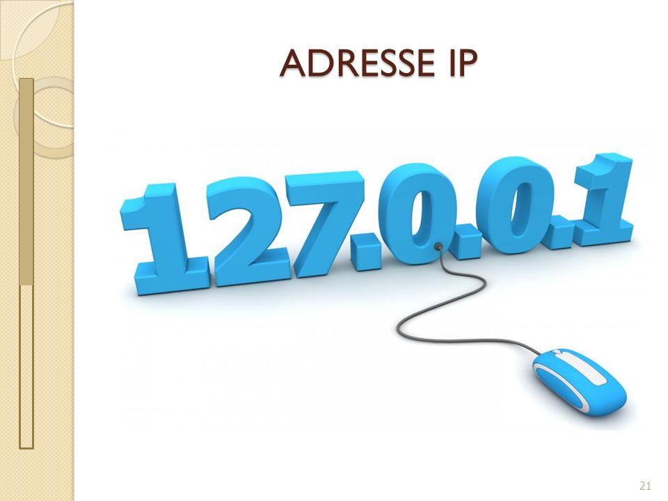ADRESSE IP