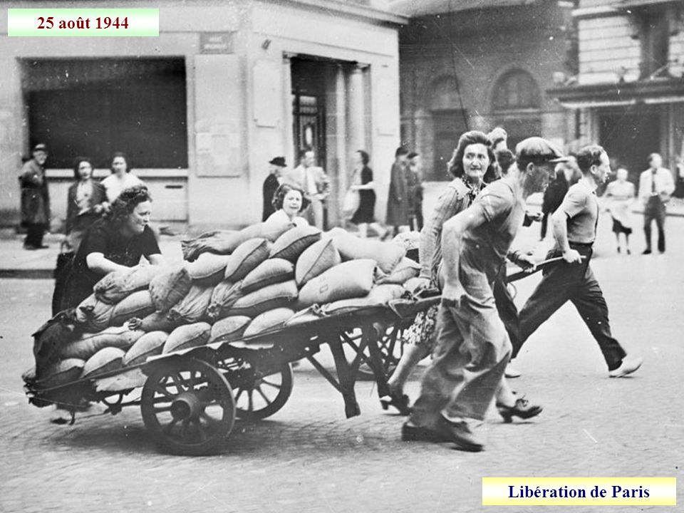 25 août 1944 Libération de Paris