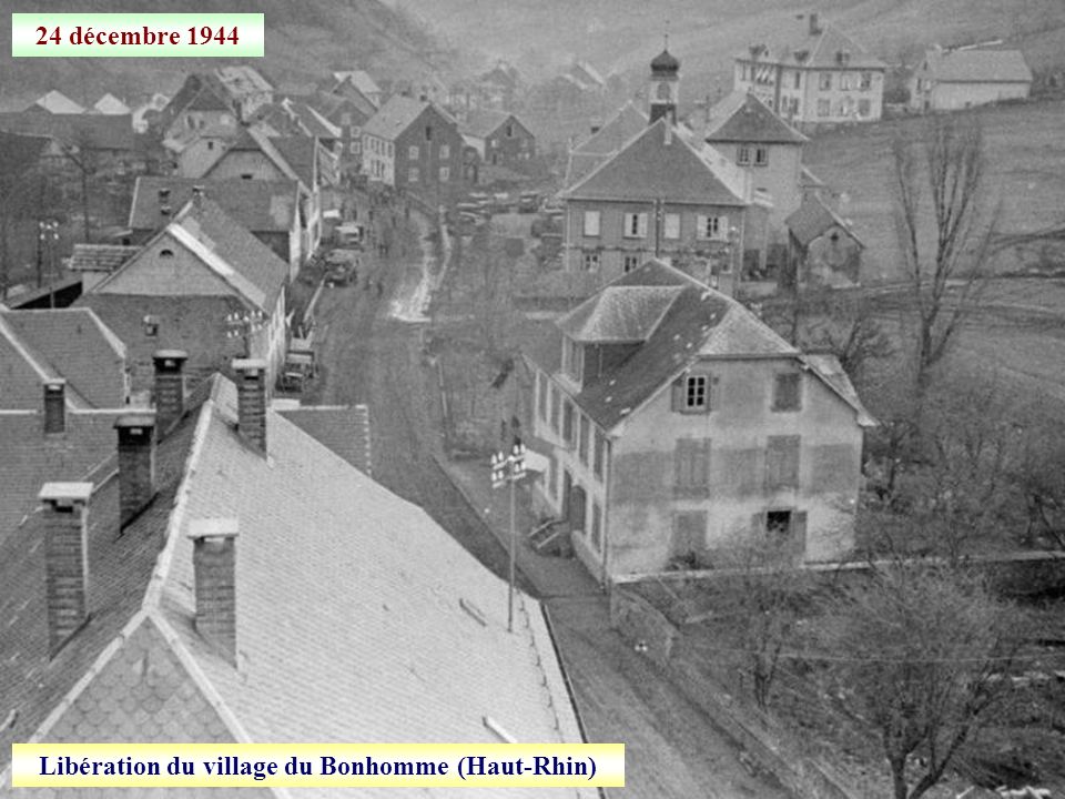Libération du village du Bonhomme (Haut-Rhin)