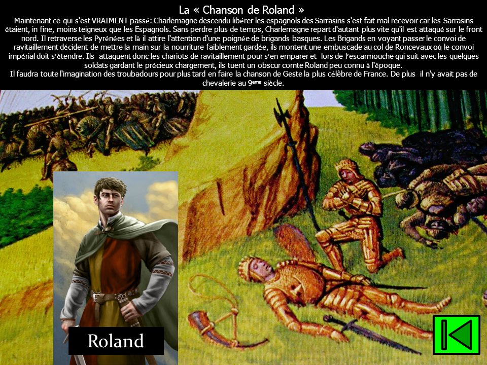 Roland La « Chanson de Roland »